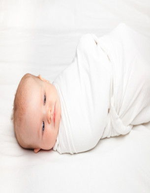Knitted stretchy newborn 95 Bamboo 5 Spandex Baby Summer Cooling Blanket 160x120cm baby receiving, swaddle wrap